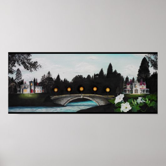 Nachtbrug Poster (Voorkant)