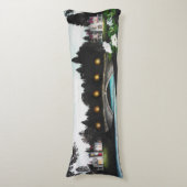 Nachtbrug Surrealisme Body Pillow Lichaamskussen (Voorkant Verticaal)