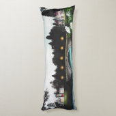 Nachtbrug Surrealisme Body Pillow Lichaamskussen (Achterkant (Verticaal))