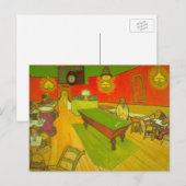 Nachtcafé van Vincent van Gogh Briefkaart (Voorkant / Achterkant)