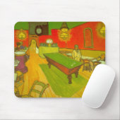 Nachtcafé van Vincent van Gogh Muismat (Met muis)
