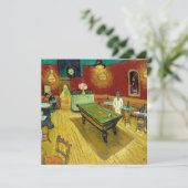 Nachtcafé - Vincent van Gogh Schilderij Kunst Kaart (Staand voorkant)