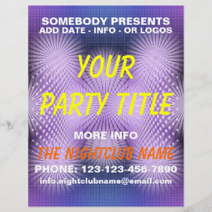 nachtclub flyer