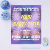 nachtclub flyer (Enkel)