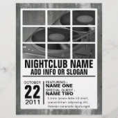 nachtclub flyer (Voorkant)
