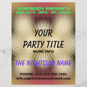 nachtclub flyer
