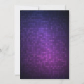 Nachtclub Style Birthday Uitnodiging (Achterkant)