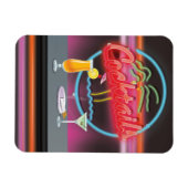 Nachtclub van Cocktails met drinken Magneet (Horizontaal)