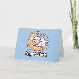 Nachtdienst Bedankkaart