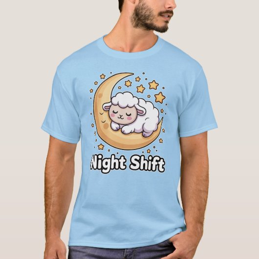 Nachtdienst T-shirt (Voorkant)