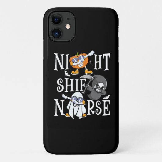 Nachtdienst verpleger Case-Mate iPhone case (Achterkant)
