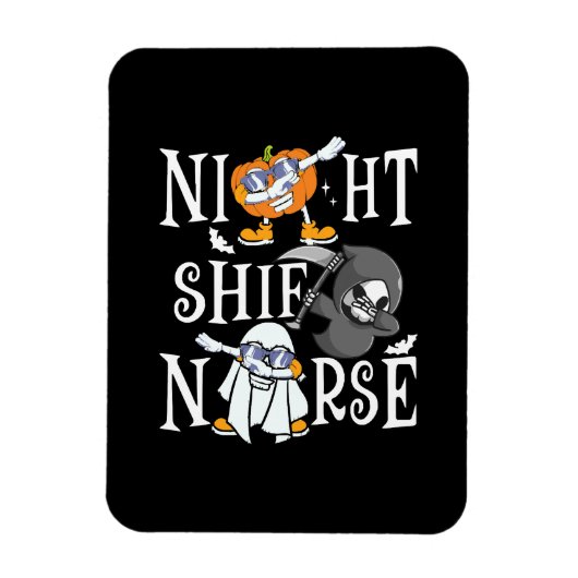 Nachtdienst Verpleger Magneet (Verticaal)