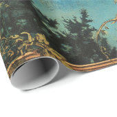 NACHTDIER VOLLE MAAN EN STERRENNACHT CADEAUPAPIER (Rol Hoek)