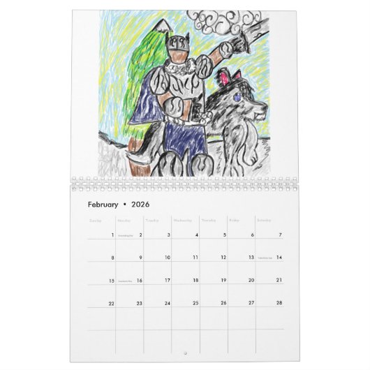 Nachtdieren Kalender (Feb 2026)