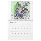 Nachtdieren Kalender (Feb 2027)