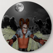 Nachtduivelknop Ronde Button 6,0 Cm (Voorkant)