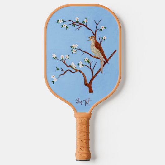 Nachtegaal Pickleball Paddle (Voorkant)