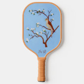 Nachtegaal Pickleball Paddle (Achterkant)
