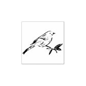 Nachtegaal Rubberstempel (Afrduk)
