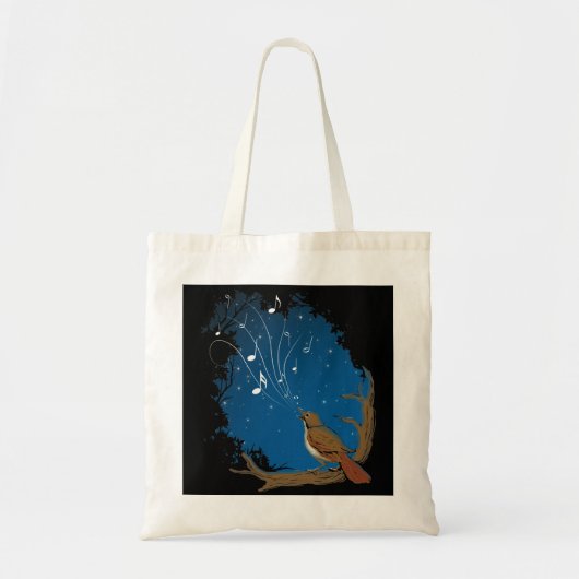 Nachtegalenlied Tote Bag (Voorkant)