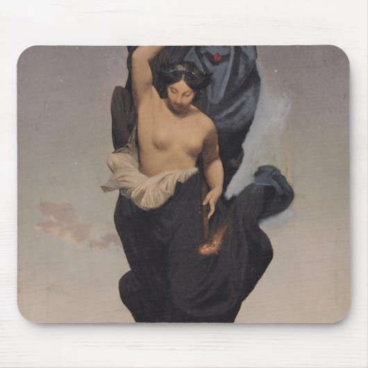 Nachtelijk, c.1850-55 muismat (Voorkant)