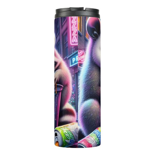 Nachtelijk feest thermosbeker (Achterkant)