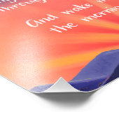 Nachtelijk gebed voor kinderen en kunst foto afdruk (Hoek)