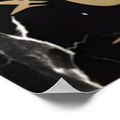 Nachtelijk Gevist en kampeeravontuur Poster (Hoek)