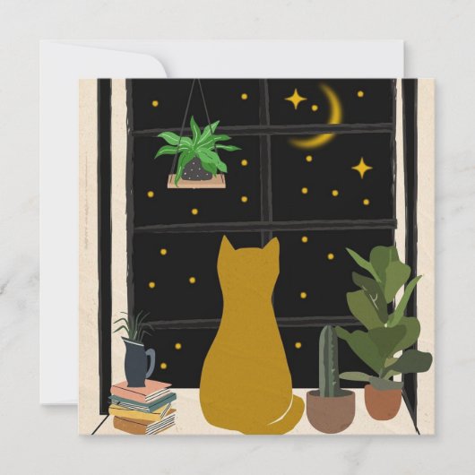 nachtelijk Kat (Voorkant)