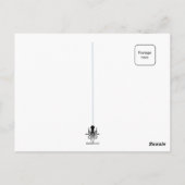 nachtelijk Kat Briefkaart (Achterkant)