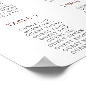 Nachtelijk stemplan voor het huwelijk van Bourgogn Poster (Hoek)