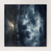 nachtelijk Storm Legpuzzel (Horizontaal)