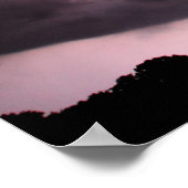 nachtelijk Storm Poster (Hoek)