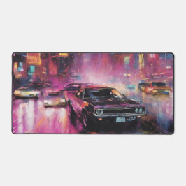 Nachtelijk straatracen in Vibrant City Bureaumat