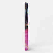 Nachtelijk straatracen in Vibrant City Case-Mate iPhone Case (Achterkant/links)