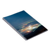 Nachtelijk Uitzicht Aso Night Zee Clouds Japan Kum Notitieboek (Rechterzijde)