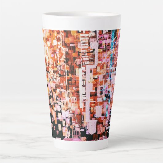 Nachtelijk uitzicht van de Mok van de vlucht (Voorkant)