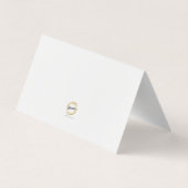 Nachtelijk uitzicht van de Mok van de vlucht Visitekaartje (Achterkant)