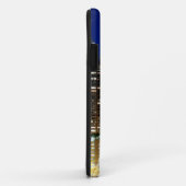 Nachtelijk uitzicht van de stad Chicago Case-Mate iPhone Case (Achterkant/rechts)