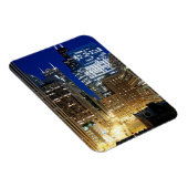 Nachtelijk uitzicht van de stad Chicago Magneet (Rechterzijde)