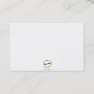 Nachtelijk uitzicht van de vlucht visitekaartje