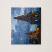 Nachtelijk uitzicht van het bekken van de vissers, legpuzzel (Verticaal)