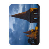 Nachtelijk uitzicht van het bekken van de vissers, magneet (Verticaal)