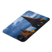 Nachtelijk uitzicht van het bekken van de vissers, magneet (Linkerzijde)