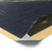 Nachtelijk Uitzicht van Treasure Island, Internati Poster (Hoek)