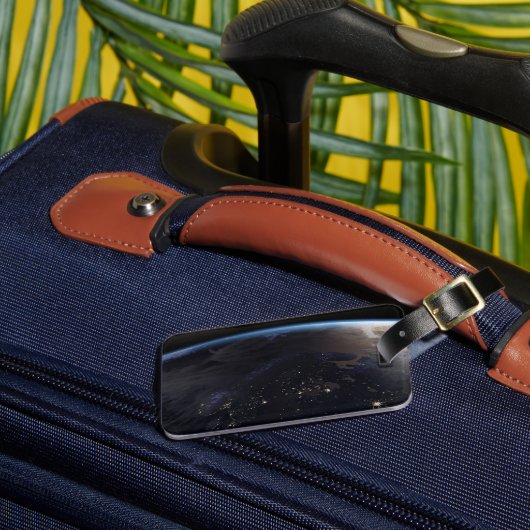 Nachtelijk ver Noord-Europa Bagagelabel (Voorkant Insitu 3)