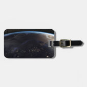 Nachtelijk ver Noord-Europa Bagagelabel (Voorkant horizontaal)