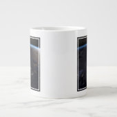 Nachtelijk ver Noord-Europa Grote Koffiekop (Voorkant)