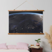 Nachtelijk ver Noord-Europa Hangend Wandkleed (Slaapkamer)