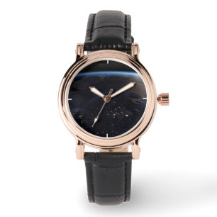 Nachtelijk ver Noord-Europa Horloge